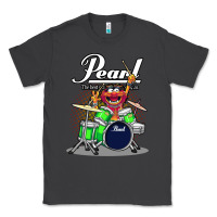 Smoke ANIMAL DRUMMER PEARL DRUMS Classic Tee - FloraArt