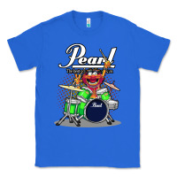 True Royal ANIMAL DRUMMER PEARL DRUMS Classic Tee - FloraArt