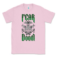Bubblegum Pink Fear Doom Classic Tee - FloraArt
