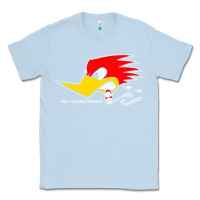 Dusty Blue mr horsepower clay smith cams cigar smoking woodpecker shirt for man f Classic Tee - FloraArt
