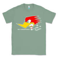 Sage mr horsepower clay smith cams cigar smoking woodpecker shirt for man f Classic Tee - FloraArt