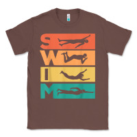 Chestnut retro vintage swimming gift for swimmers t shirt Classic Tee - FloraArt