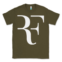 Army Green roger federer Classic Tee - FloraArt