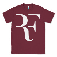 Burgundy roger federer Classic Tee - FloraArt