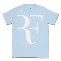 Dusty Blue roger federer Classic Tee - FloraArt
