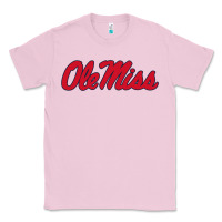 Bubblegum Pink ole miss Classic Tee - FloraArt