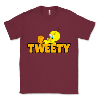 Burgundy tweety Classic Tee - FloraArt