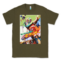 Army Green KIKAIDA POSTER Classic Tee - FloraArt