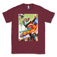 Burgundy KIKAIDA POSTER Classic Tee - FloraArt
