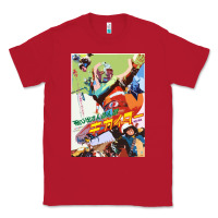 Red KIKAIDA POSTER Classic Tee - FloraArt