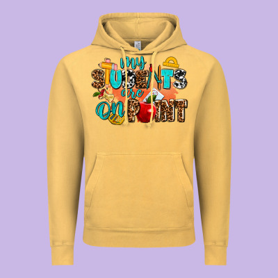 My Students Are On Point Vintage Hoodie Designed By Adodesignshop