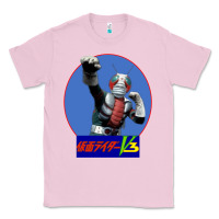 Bubblegum Pink KAMEN RIDER V3 PUNCH Classic Tee - FloraArt