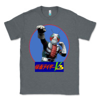 Charcoal Heather KAMEN RIDER V3 PUNCH Classic Tee - FloraArt