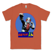 Copper KAMEN RIDER V3 PUNCH Classic Tee - FloraArt