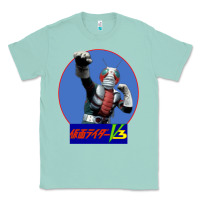 Seafoam KAMEN RIDER V3 PUNCH Classic Tee - FloraArt