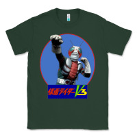 Sports Green KAMEN RIDER V3 PUNCH Classic Tee - FloraArt
