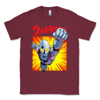 Burgundy ultraman exclusive yellow Classic Tee - FloraArt