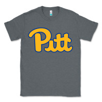 Charcoal Heather Pitt Panthers Classic Tee - FloraArt