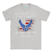 Moon Dust proud air force step dad veteran vintage flag veterans day t shirt Classic Tee - FloraArt