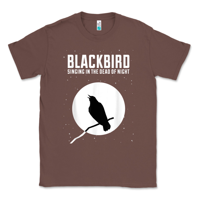 Blackbird Singing In The Dead Of Night T Shirt Classic Tee by FloraArt | Teevron