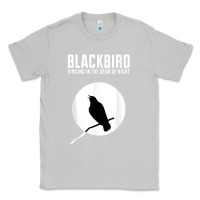 Moon Dust blackbird singing in the dead of night t shirt Classic Tee - FloraArt