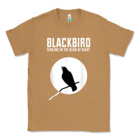 Toasted Coconut blackbird singing in the dead of night t shirt Classic Tee - FloraArt