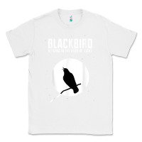 White blackbird singing in the dead of night t shirt Classic Tee - FloraArt