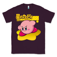 Plum kirby men's pink Classic Tee - FloraArt