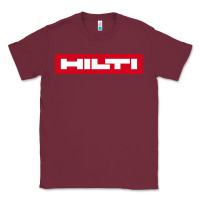 Burgundy hilti Classic Tee - FloraArt