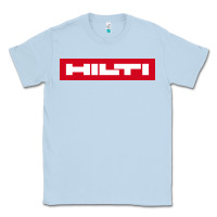 Dusty Blue hilti Classic Tee - FloraArt