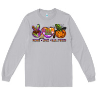 Moon Dust peace love halloween Long Sleeve Tee - BarkalooDesign