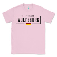Bubblegum Pink wolfsburg deutschland germany german flag Classic Tee - FloraArt