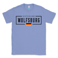 Colony Blue wolfsburg deutschland germany german flag Classic Tee - FloraArt