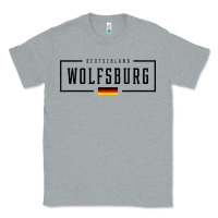 Heather Grey wolfsburg deutschland germany german flag Classic Tee - FloraArt