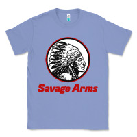 Colony Blue Savage Arms Classic Tee - FloraArt