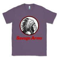 Lavender Savage Arms Classic Tee - FloraArt