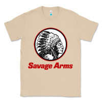 Mushroom Savage Arms Classic Tee - FloraArt