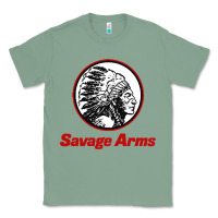 Sage Savage Arms Classic Tee - FloraArt