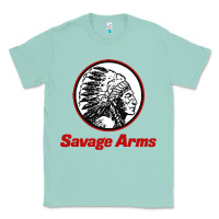Seafoam Savage Arms Classic Tee - FloraArt