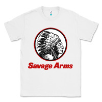 White Savage Arms Classic Tee - FloraArt