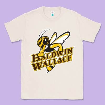 Baldwin Wallace University Yellowjackets Classic Tee Designed By Floraart