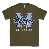 Army Green mercy high school (burlingame, california) Classic Tee - FloraArt