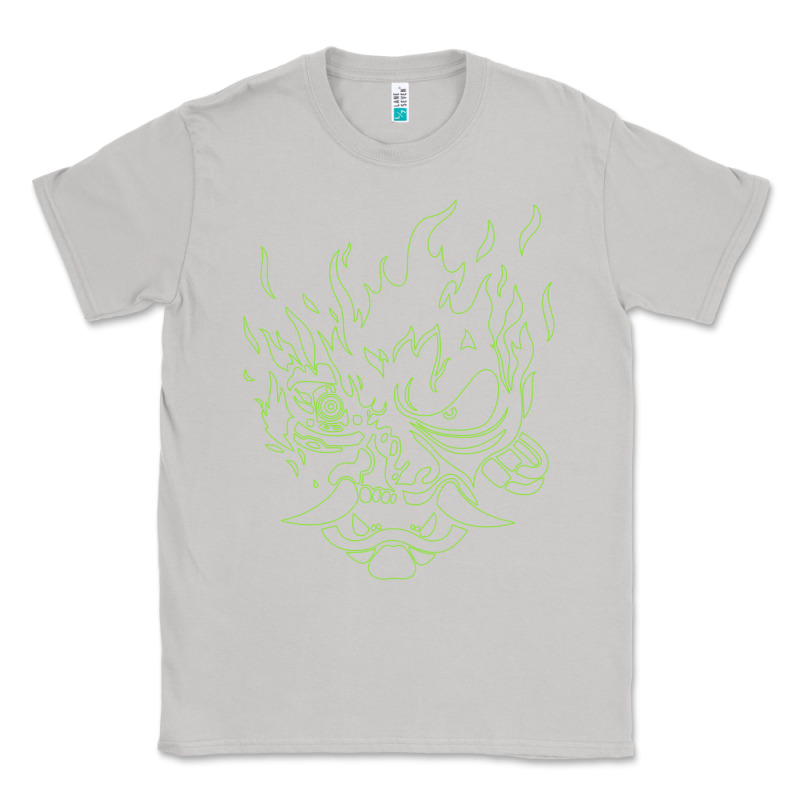 Cyberpunk Samurai Neon Green Classic Tee by FloraArt | Teevron