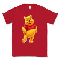 Red pooh Classic Tee - FloraArt