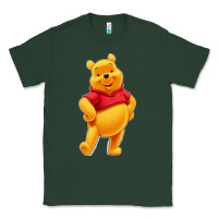 Sports Green pooh Classic Tee - FloraArt