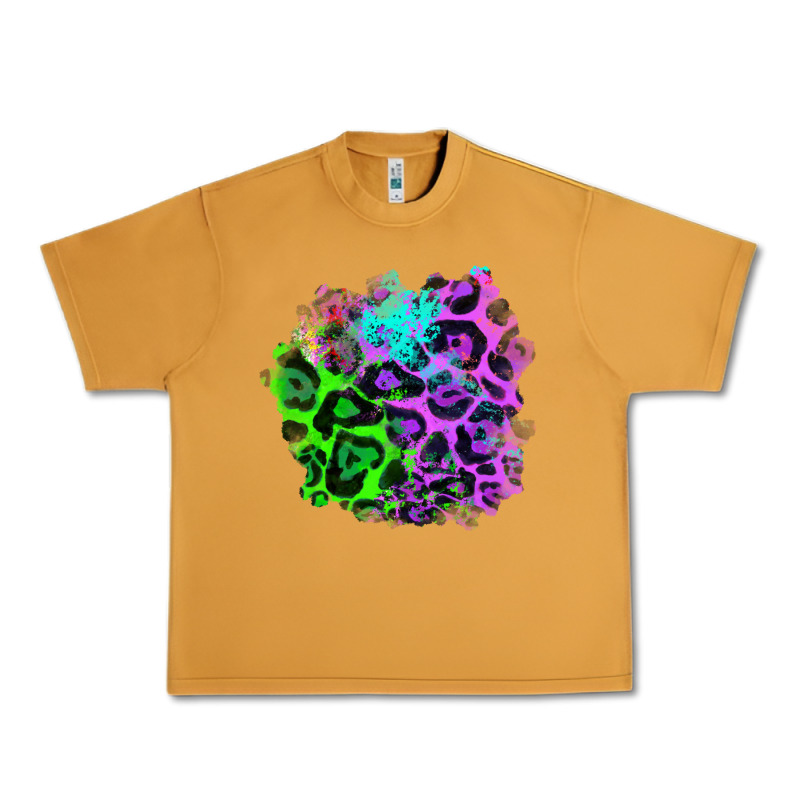 Colorful Leopard Patch Urban Heavy Tee by RanaPortraitStore | Teevron