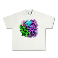Pistachio Colorful Leopard patch Urban Heavy Tee - RanaPortraitStore