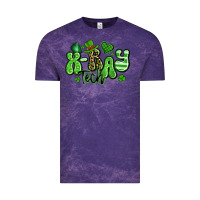 Cloud Purple x ray tech st patrick's day Vintage Tee - Artiststas