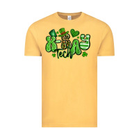 Vintage Mustard x ray tech st patrick's day Vintage Tee - Artiststas