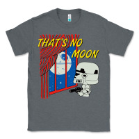 Charcoal Heather thats no moon Classic Tee - FloraArt